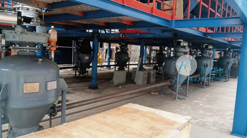 Principle and Working Scene Characteristics of Stone Aggregate Powder Conveying